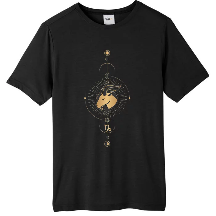 Capricorn Zodiac Symbol Cosmic Cool Astrology Lover Gifts ChromaSoft Performance T-Shirt