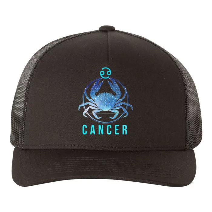 Cancer Zodiac Sign Astrology Birthday Horoscope Lover Yupoong Adult 5-Panel Trucker Hat