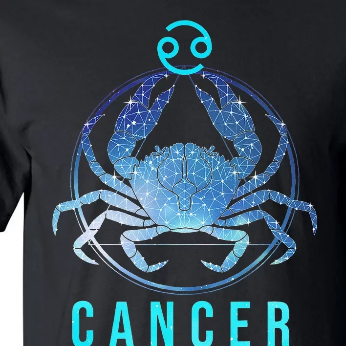 Cancer Zodiac Sign Astrology Birthday Horoscope Lover Tall T-Shirt