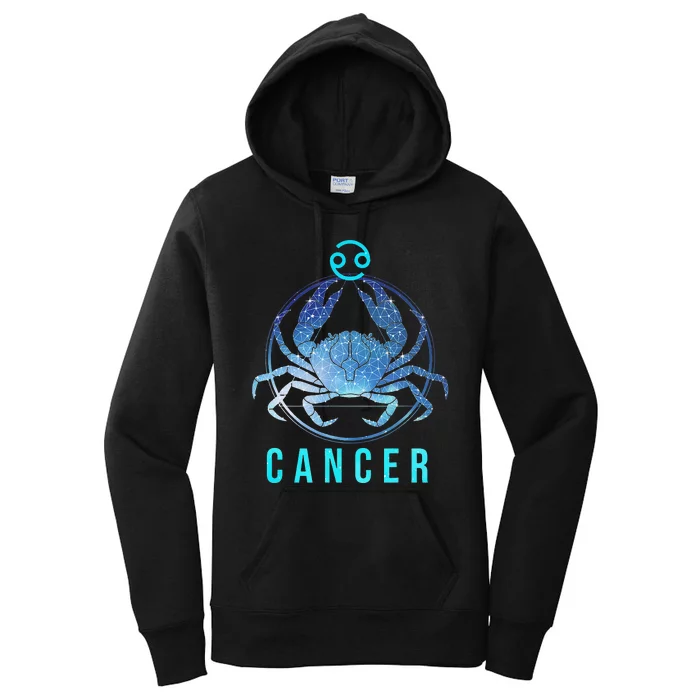 Cancer Zodiac Sign Astrology Birthday Horoscope Lover Women's Pullover Hoodie