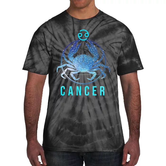 Cancer Zodiac Sign Astrology Birthday Horoscope Lover Tie-Dye T-Shirt