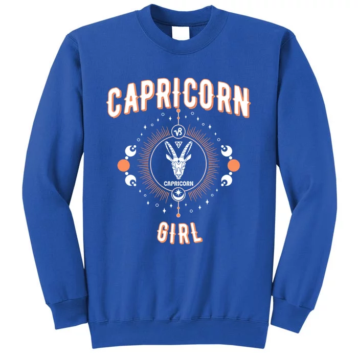 Capricorn Zodiac Star Sign Horoscope Capricorn Gift Tall Sweatshirt