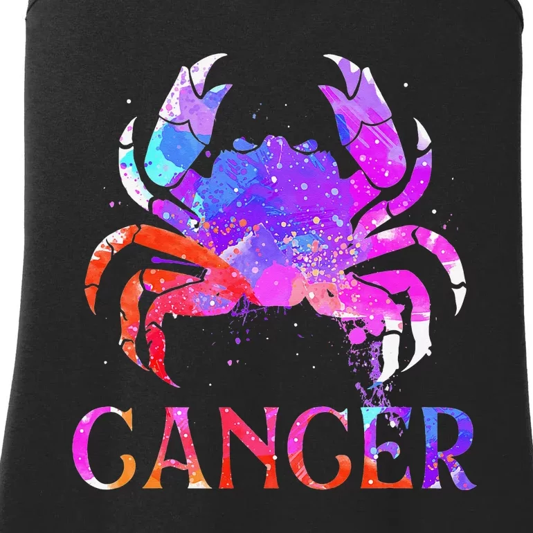 Cancer Zodiac Sign Birthday Horoscope Astrology Ladies Essential Tank