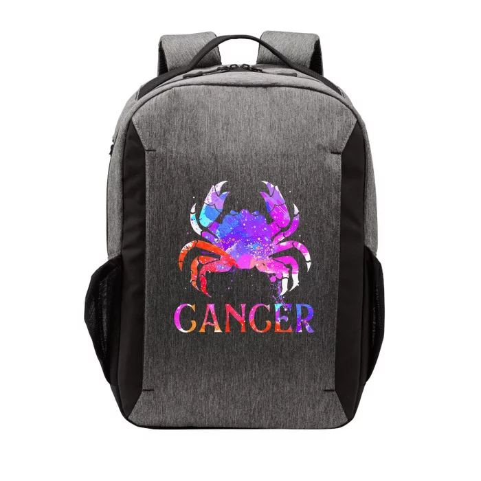 Cancer Zodiac Sign Birthday Horoscope Astrology Vector Backpack