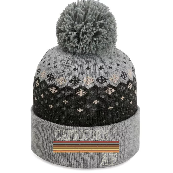 Capricorn Zodiac Sign Horoscope Astrology Birthday The Baniff Cuffed Pom Beanie