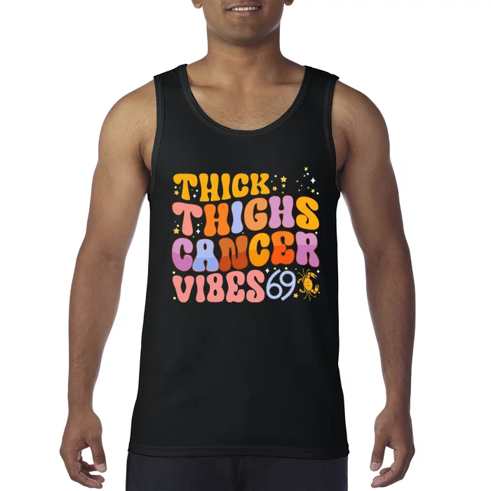 Cancer Zodiac Signs Astrology Birthday Party Decorations Tank Top