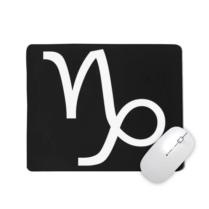 Capricorn Zodiac Traits Horoscope Astrology Sign Mousepad