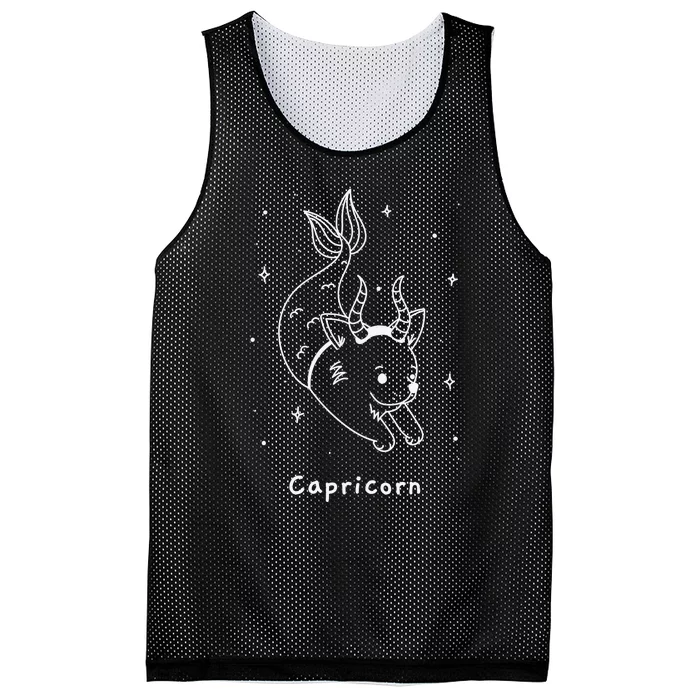 Capricorn Zodiac Traits Horoscope Astrology Sign Mesh Reversible Basketball Jersey Tank