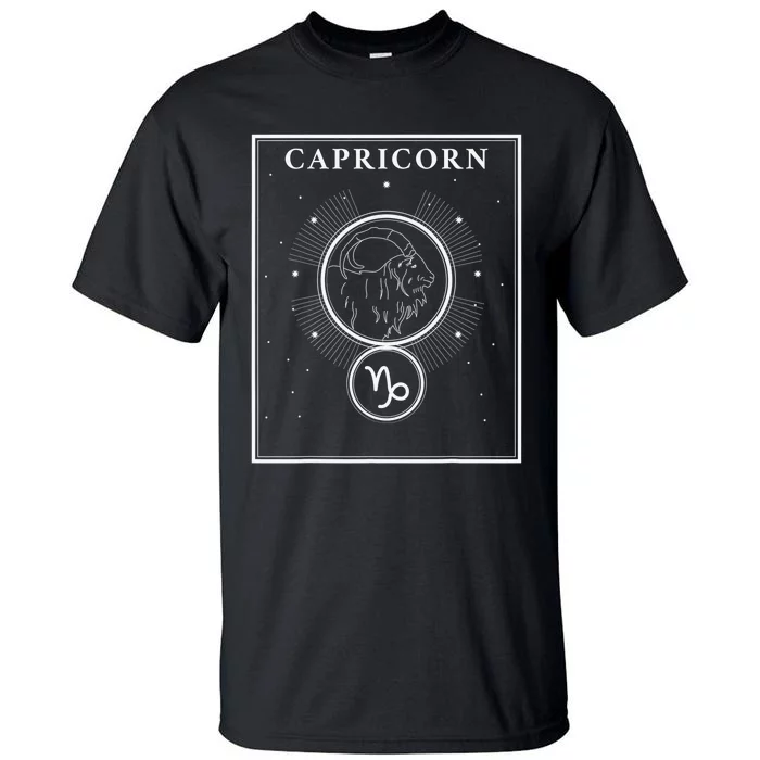 Capricorn Zodiac Traits Horoscope Astrology Sign Tall T-Shirt