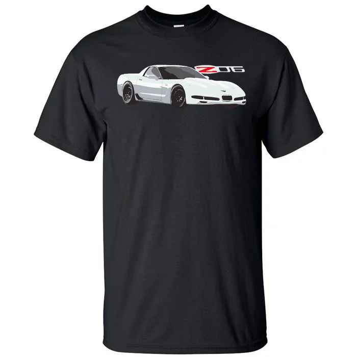 C5 Z06 Vette Sport Cars Tall T-Shirt