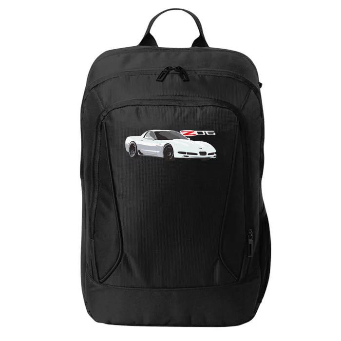 C5 Z06 Vette Sport Cars City Backpack