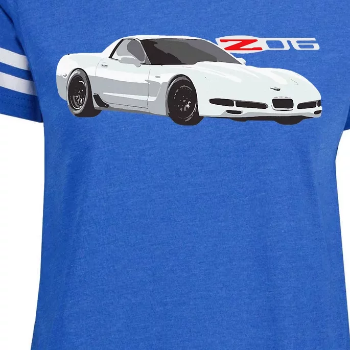 C5 Z06 Vette Sport Cars Enza Ladies Jersey Football T-Shirt