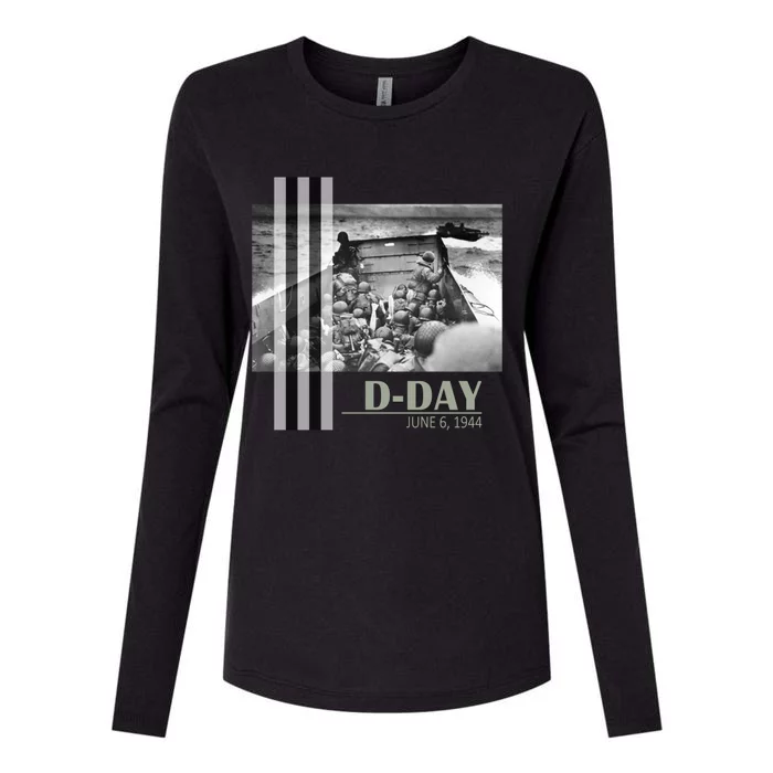 Dgiftday 06 Jun 1944 Ww2 Nordy Landungenay Gift Womens Cotton Relaxed Long Sleeve T-Shirt