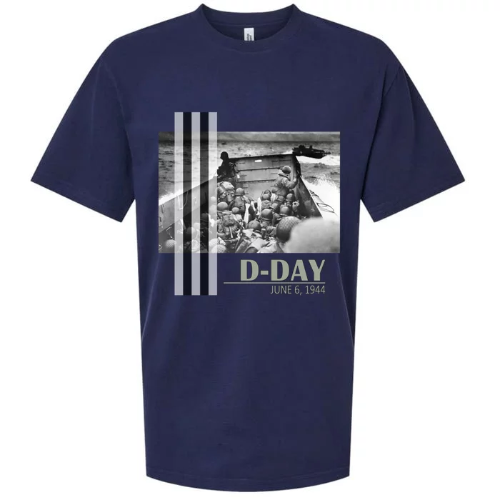 Dgiftday 06 Jun 1944 Ww2 Nordy Landungenay Gift Sueded Cloud Jersey T-Shirt