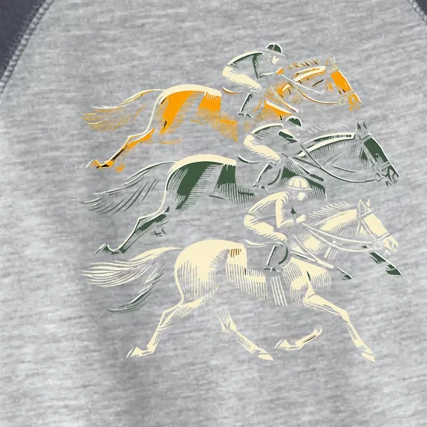 Derby 150th 2024 Horses Toddler Fine Jersey T-Shirt