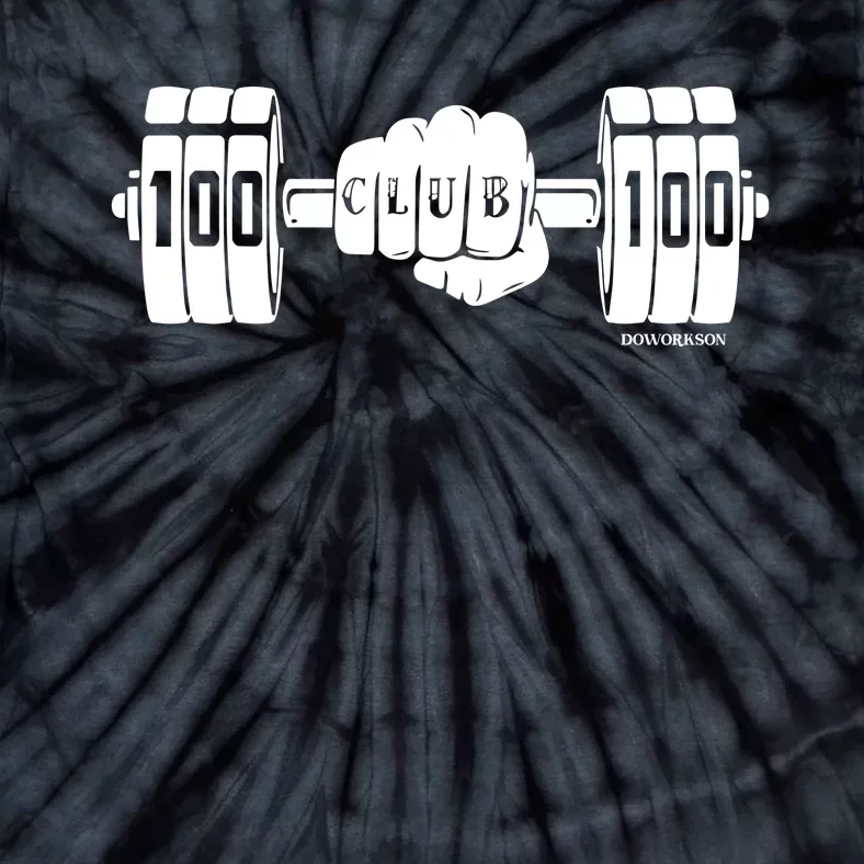 Dookiebutter 100 Club 100 Gym Doworkson Tie-Dye T-Shirt