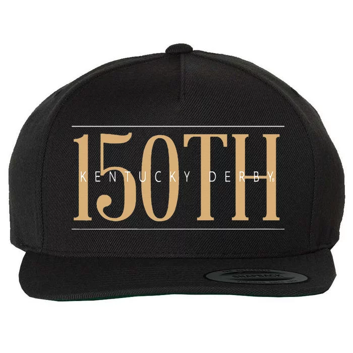 Derby 150th Wool Snapback Cap