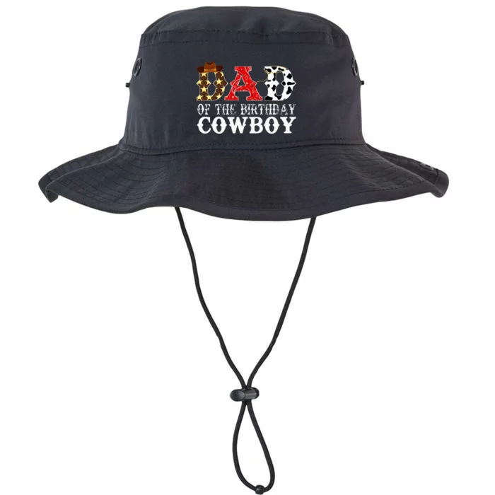 Dad 1st First Birthday Cowboy Western Rodeo Party Matching Legacy Cool Fit Booney Bucket Hat