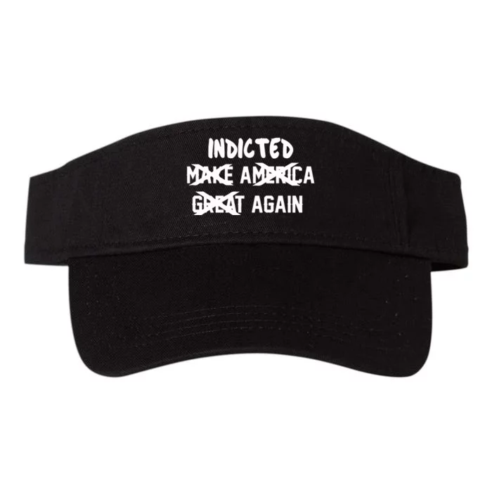 Dtf 150Gsm Indicted Make America Great Again Valucap Bio-Washed Visor