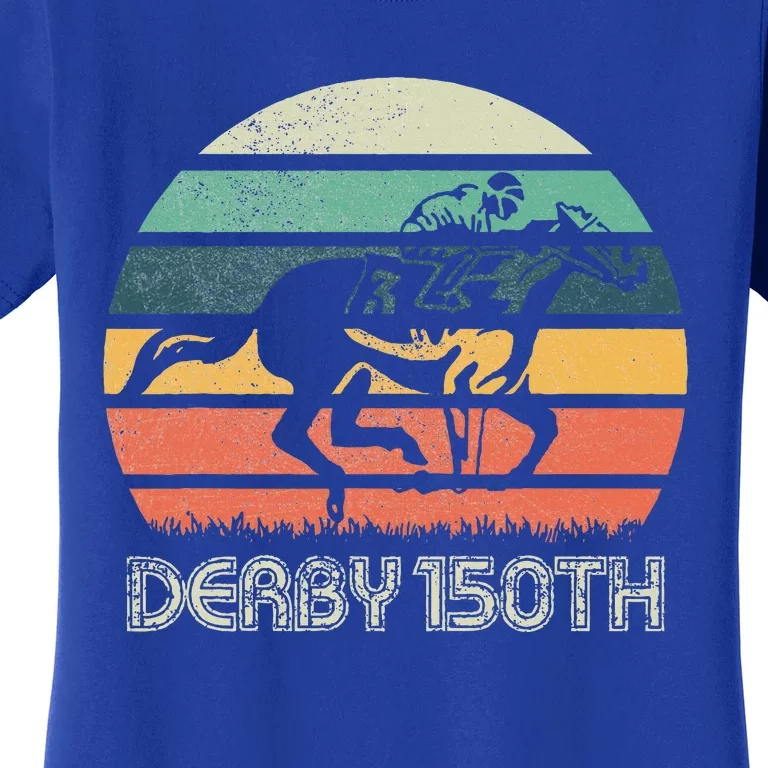 Derby 150th Running Horse Racing Women's T-Shirt