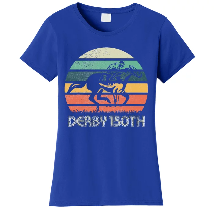 Derby 150th Running Horse Racing Women's T-Shirt