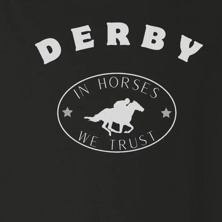 Derby 150th Running Retro Horse Racing Toddler Long Sleeve Shirt