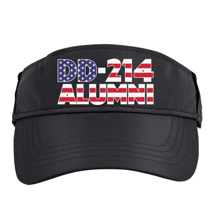 DD 214 Alumni US Flag Adult Drive Performance Visor