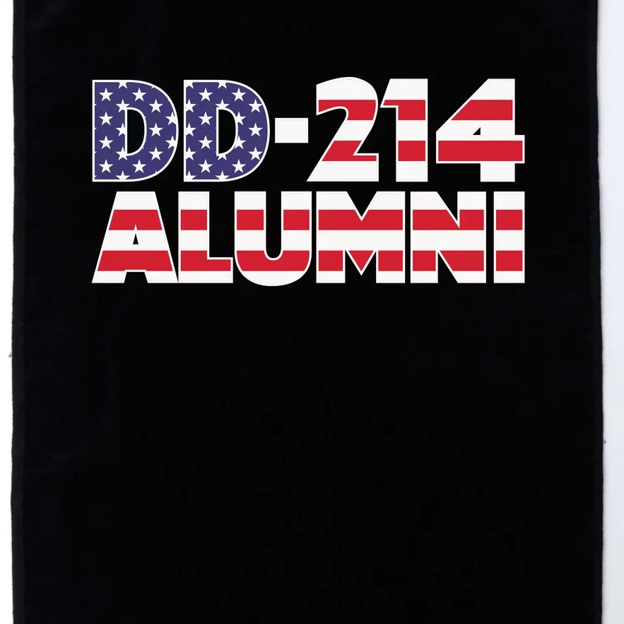 DD 214 Alumni US Flag Platinum Collection Golf Towel