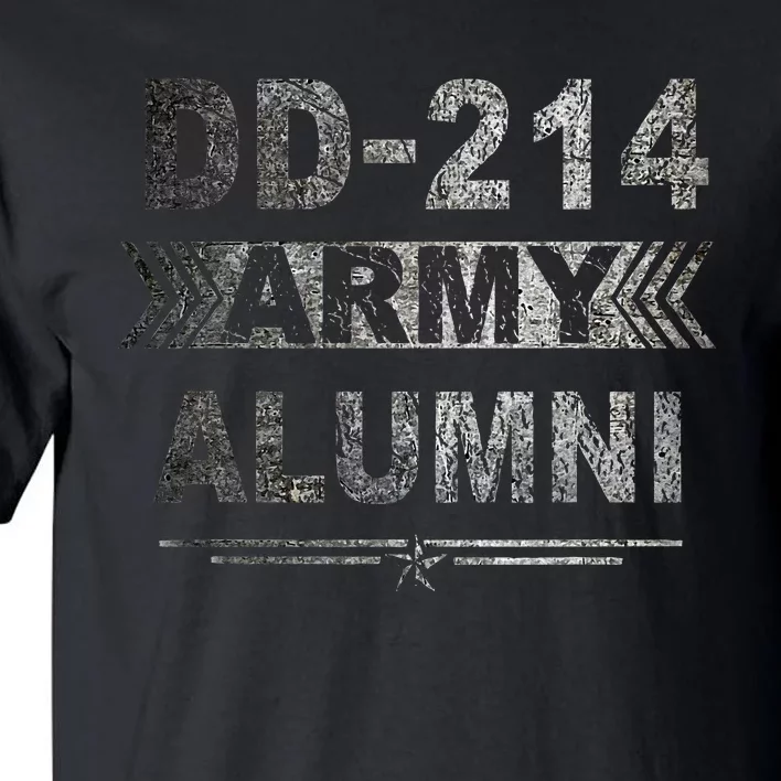 DD 214 Army Alumni Military Veteran Retirement Gifts Tall T-Shirt