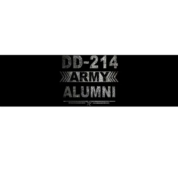 DD 214 Army Alumni Military Veteran Retirement Gifts Bumper Sticker