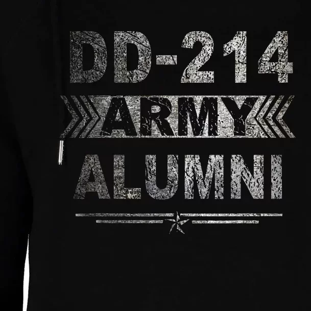 DD 214 Army Alumni Military Veteran Retirement Gifts Womens Funnel Neck Pullover Hood