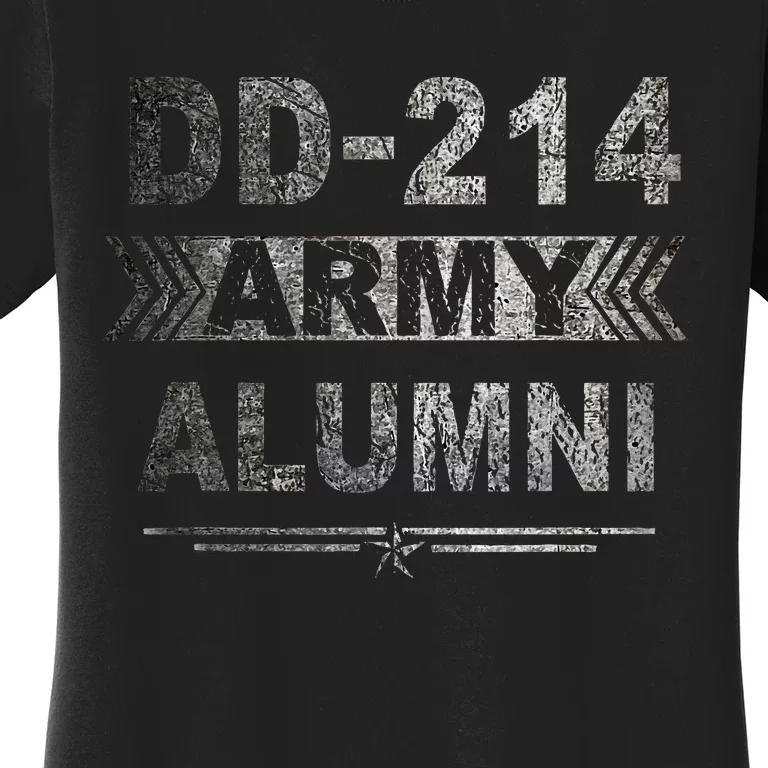 DD 214 Army Alumni Military Veteran Retirement Gifts Women's T-Shirt