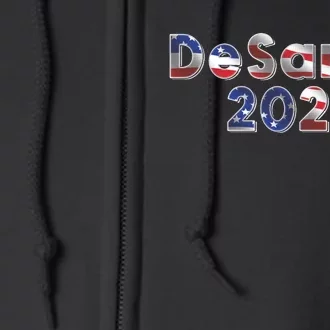 DeSantis 2024 American Flag Full Zip Hoodie