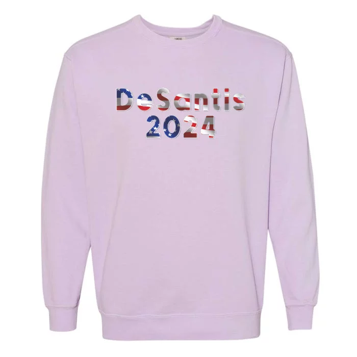 DeSantis 2024 American Flag Garment-Dyed Sweatshirt