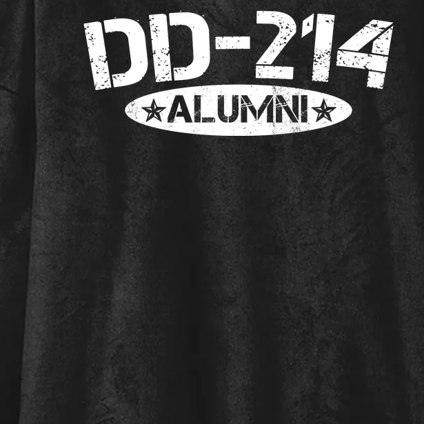 Dd 214 Alumni Hooded Wearable Blanket