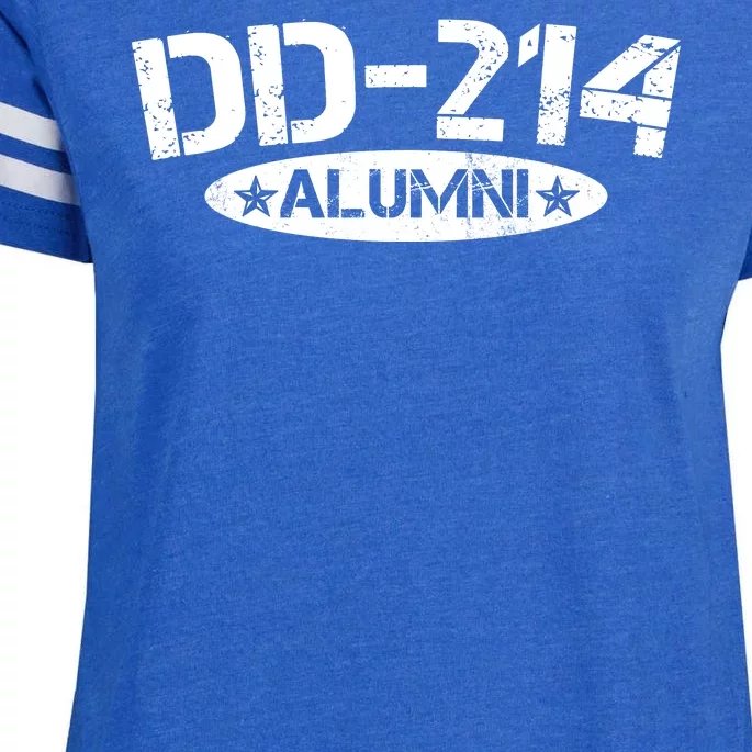 Dd 214 Alumni Enza Ladies Jersey Football T-Shirt