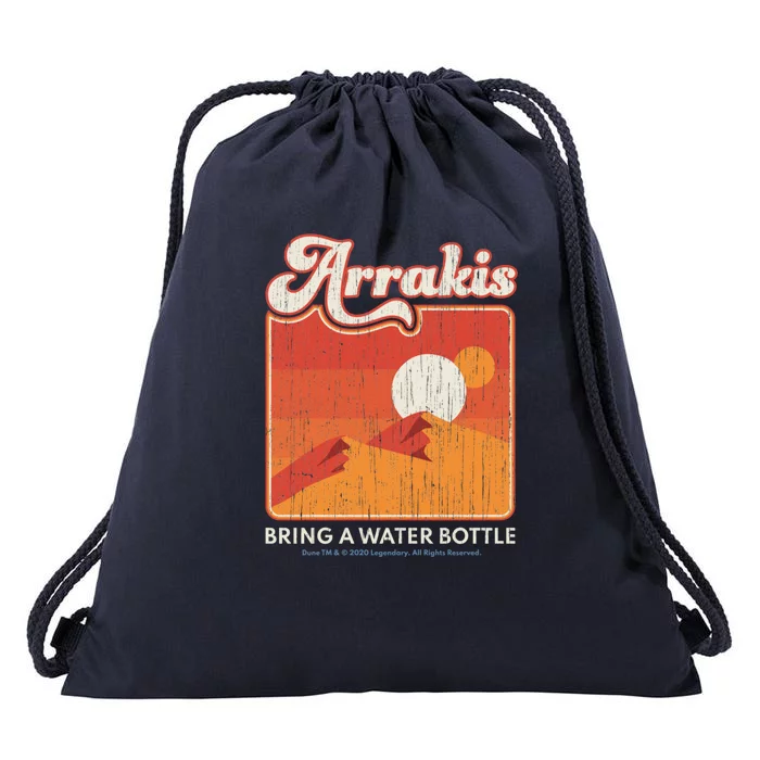 Dune 2020 Arrakis Desert Design Drawstring Bag