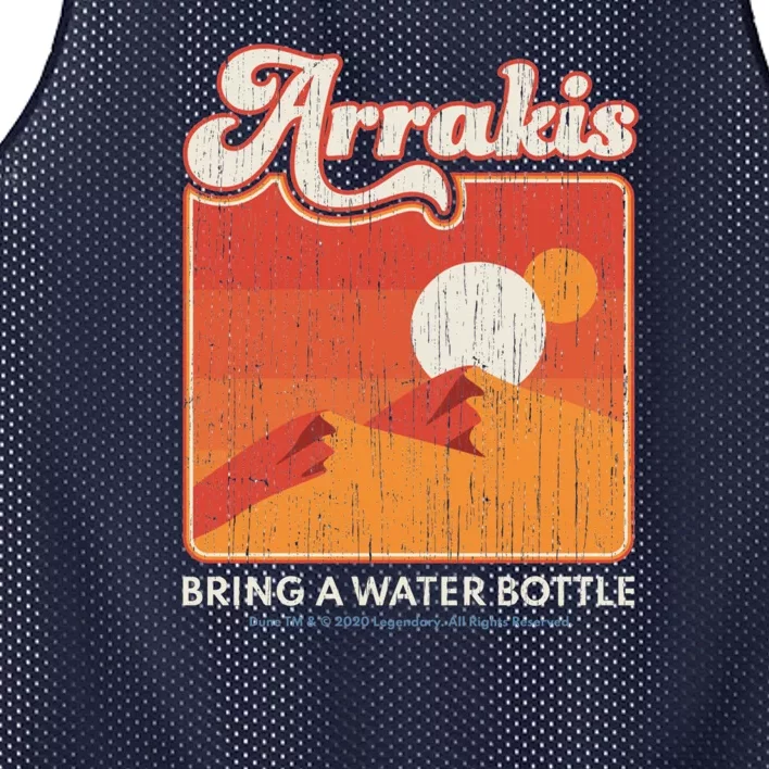 Dune 2020 Arrakis Desert Design Mesh Reversible Basketball Jersey Tank