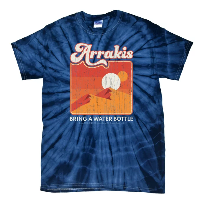 Dune 2020 Arrakis Desert Design Tie-Dye T-Shirt