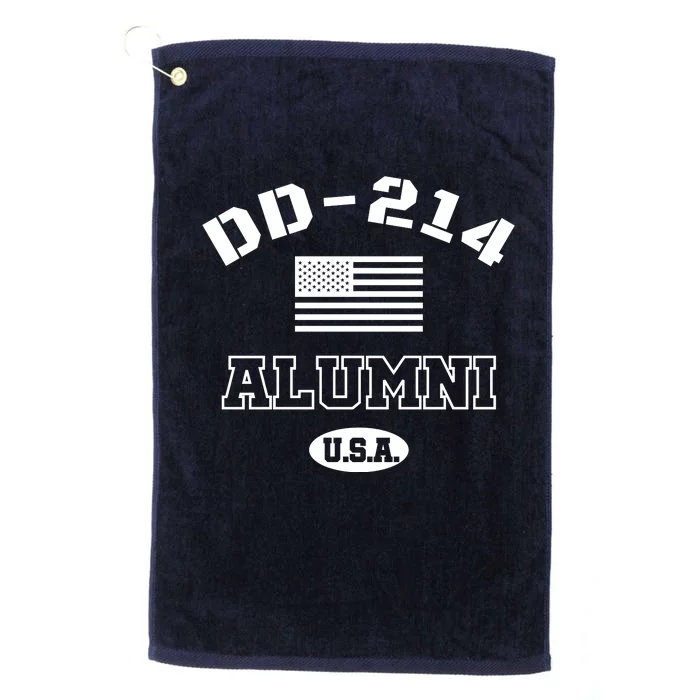 DD 214 Alumni American Flag Platinum Collection Golf Towel