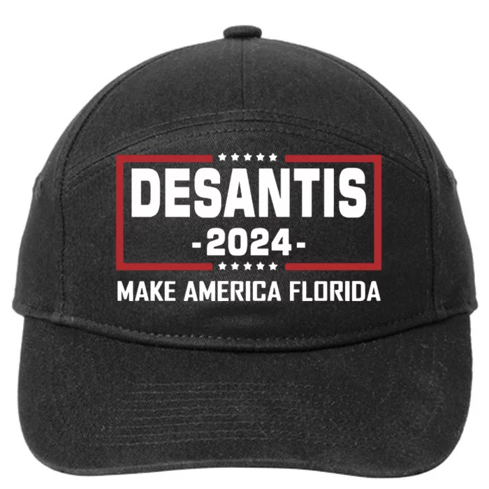 Desantis 2024 7-Panel Snapback Hat