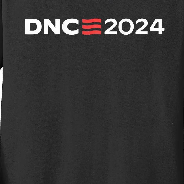 Dnc 2024 Democratic Convention Kids Long Sleeve Shirt