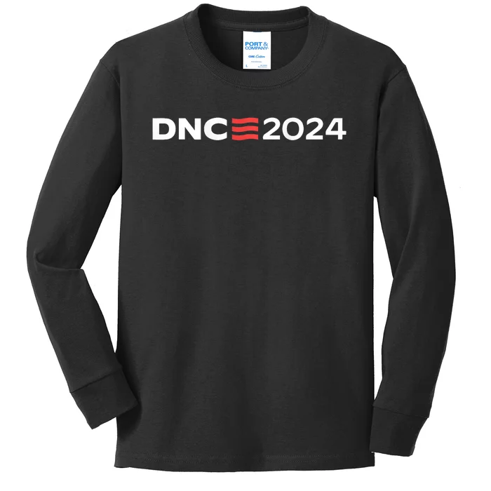 Dnc 2024 Democratic Convention Kids Long Sleeve Shirt