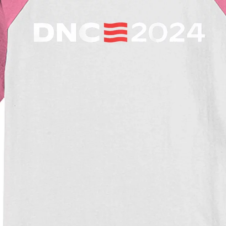 Dnc 2024 Democratic Convention Kids Colorblock Raglan Jersey