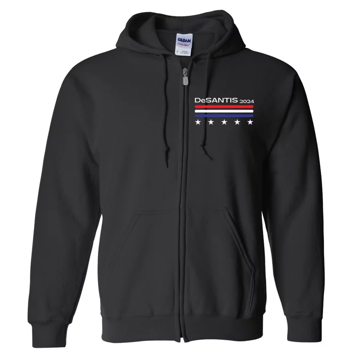 DeSantis 2024 Full Zip Hoodie