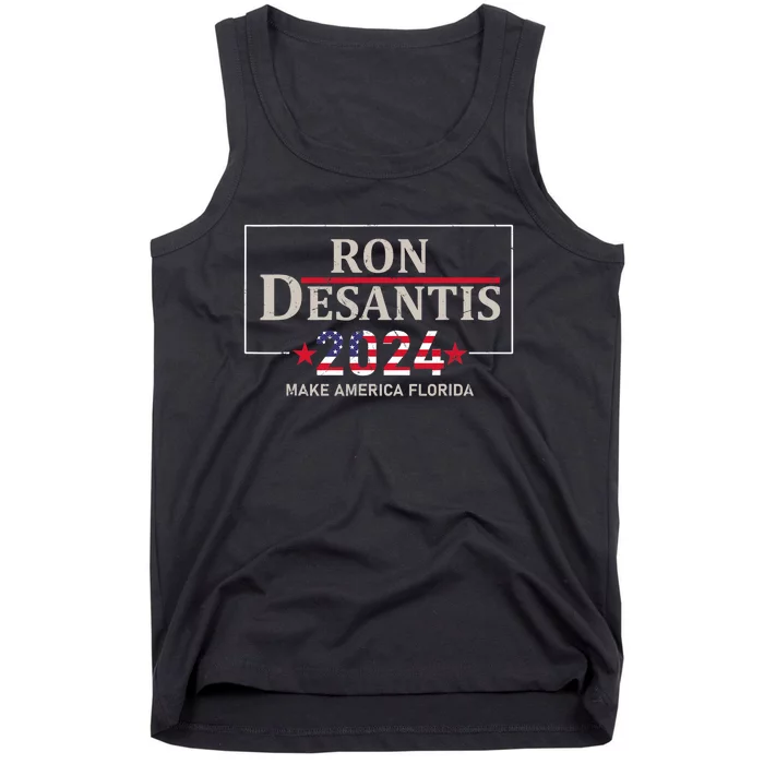 DeSantis 2024 Election, Make America Florida Tank Top