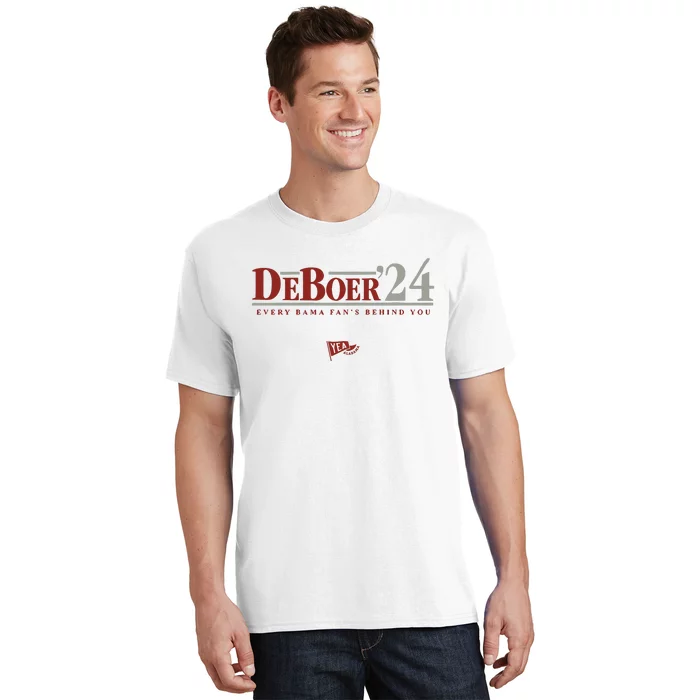 Deboer 24 Every Bama Fans Behind You T-Shirt