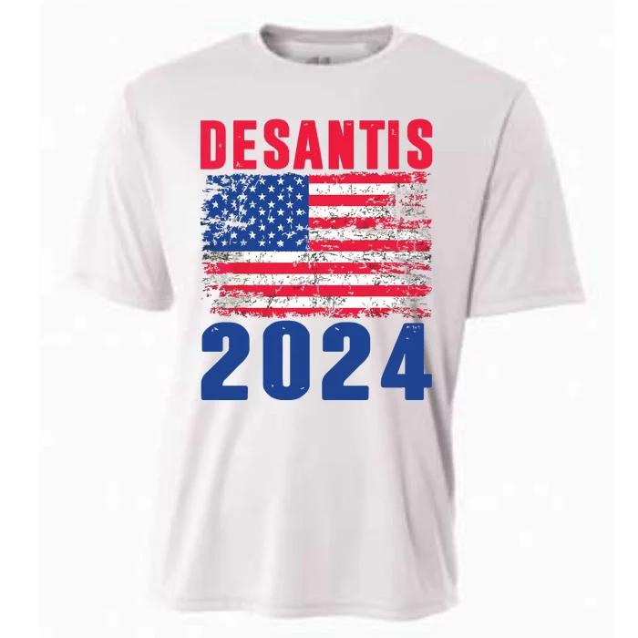 Desantis 2024 Election Ron Desantis For President In 2024 Cooling Performance Crew T-Shirt