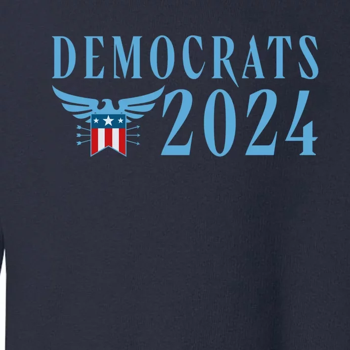 Democrats 2024 Election Logo Toddler Sweatshirt