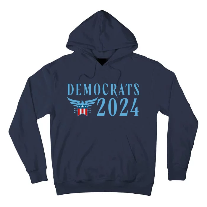 Democrats 2024 Election Logo Tall Hoodie